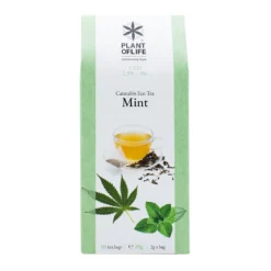 Té de menta con 3