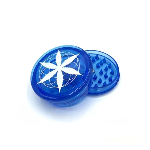 plastic-grinder-with-magnet-blue-leaf-white