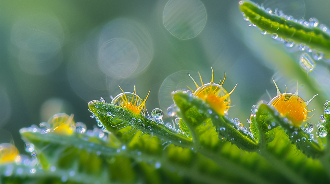 Descubriendo el Mundo Microscópico de los Tricomas del Cáñamo