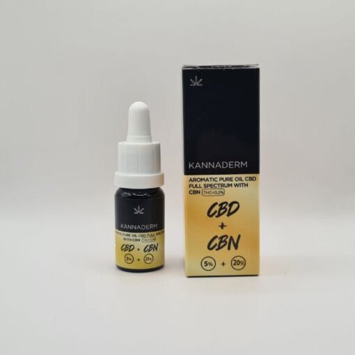 Aceite Full Spectrum CBD con CBN 5% Kannaderm