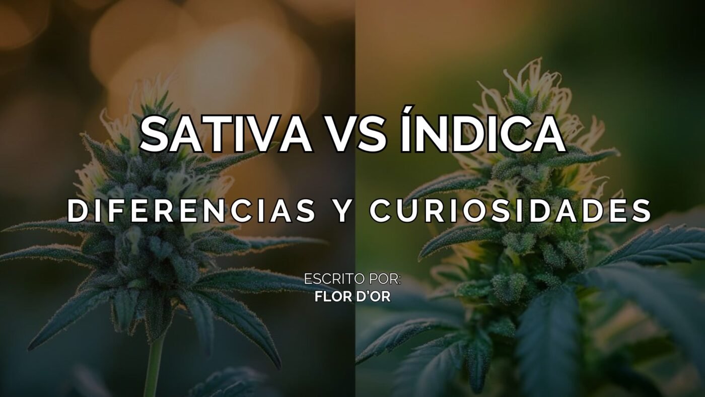 Sativa e Índica. Diferencias y Curiosidades