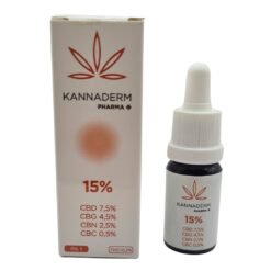 Aceite Kannaderm Oil 1 al 15% - Recuperación Física con aceites Full Spectrum