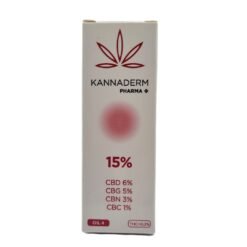 Aceite Kannaderm Oil 4 al 15% - CBD Full Spectrum para alivio de dolor neuropático y problemas reumáticos