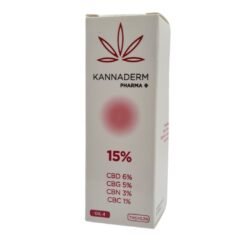 Aceite Kannaderm Oil 4 al 15% - CBD Full Spectrum para alivio de dolor neuropático y problemas reumáticos